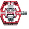 HT Components X3 Pédales sans clip Rouge Taille unique