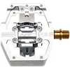Paire de pedales automatiques ht components x3t silver