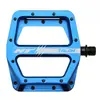 Paire de pedales plates ht components talon an71 bleu royal