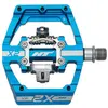 Ht Components Paire de pedales automatiques ht x2 sx bleu