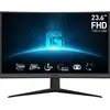 Moniteur MSI 23,6  FHD 180 Hz VA incurvé 1500R antireflet FreeSync sans cadre