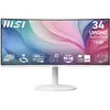 MSI Modern MD342CQPW 34" UltraWide Quad HD 4 ms Blanc 9S6-3PC59H-012