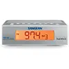 Sangean RCR-5 Radio réveil Digitale Tuner AM/FM Alarme Argent