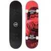 213 Street Skateboard 213 Gorilla Noir Et Rouge