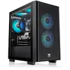 Thermaltake Versa H16 TG ARGB | Micro Tower |Black