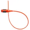 ULAC - Cadenas de câble à bride Air Just Combo | Serrure antivol à lame en acier multifonction | Force 200 kg / 440 lb | 1000 combinaisons | Anti-vol | vélo, moto, scooter, valise, casque