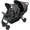 FAMILIDOO Poussette 3 places Lidoo H3E + Ergondrive Full Black