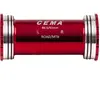 Mouvement Central BB86-BB92 pour Shimano avec Roulements en Céramique - Rouge