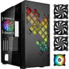 Boitier PC Moyen Tour Bitfenix Tracery ARGB Noir