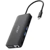 Acer 12-in-1 Type-C Dongle - Station d'accueil - USB-C - 2 x HDMI, DP - 1GbE
