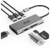 Acer hub usb-c 10 en 1 gris 4712842944553