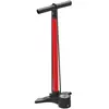 Pompe à pied Lezyne Macro Floor Drive DV Rouge - 220 PSI, 63,5 cm, Manomètre