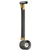 Pompe à vélo Lezyne Shock Drive - Mini-pompe avec manomètre - Noir/Or