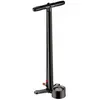 Pompe à pied Lezyne noire avec manomètre 3,5'' et pression max 220 psi