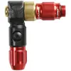 Tête de Pompe Lezyne ABS-1 Pro Chuck Rouge pour Valves Presta et Schrader