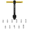 Lezyne Torque Drive CNC Outil en aluminium Noir M