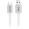 ADATA USB-C - USB 3.0, 1m câble USB USB C USB A Mâle Blanc