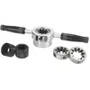 Super B Unisexe Tb-19454 Fourche Tige Outil de Filetage, Argent