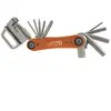 Super B - TB-FD40 - Multitool 17 fonctions - Acier inoxydable - Orange