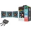 Thermaltake Riing 12 LED - Ventilateur châssis - 120 mm (pack de 3)