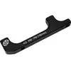 Reverse Adaptateur de Frein à Disque PM-PM Noir (+60mm) pour Roue Avant