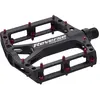 Reverse components Pédale de Recul Black One pour VTT, Noir-Rouge, Aluminium CNC