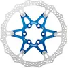 Reverse Disque de Frein Arrière Ø160mm en Aluminium/Acier Bleu pour Vélo
