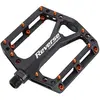 Reverse Components Pédale de Recul MTB Black One Noir-Orange en Aluminium CNC