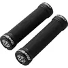 Reverse Poignée Inversée R-Shock Lock On Ø31mm x 130mm Noir-Noir pour VTT