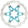 Reverse Disque de Frein Arrière Ø160mm en Aluminium/Acier Bleu, Design Anodisé