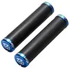 Poignée MTB Reverse Seismic Ergo Lock On Ø32mm x 145mm Noir-Bleu
