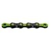 KMC Cat. X12 DLC BLK-GRN 126L Accessories Adulte Unisexe, Vert Noir, U