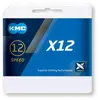 Kmc Chaîne X12 12s 126 Links
