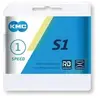 Chaine Vélo KMC S1 RB 1/2x1/8 Large 112 Maillons 8.6mm 1V. Argent - Marque KMC