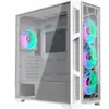 Raijintek Raijintek Ponos Ultra Midi-tower, Tempered Glass - Weiß