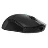 Qpad Souris de gaming DX900 sans fil, filaire optique éclairé noir, RVB