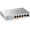 Switch - ZYXEL - XMG-105 - 5 Ports 2,5G + 1 SFP+ - PoE++ - Non-géré