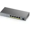 Switch Ethernet ZYXEL GS1350-6HP-EU0101F 5 ports - Manageable, PoE, L2