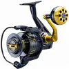 Okuma Moulinet Spinning Salina - 650g - R.5.4:1 - Ret.103cm - BK.20Kg - SA-8000A