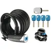 Giant Antivol à Câble Surelock Flex Key Coil 15 One Size