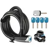 Giant Antivol à Câble Surelock Flex Key Coil 12 One Size
