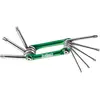 Deli Outil Multifonction Compact avec 8 Clés Torx T9-T40 - 87x20,8x38,8 mm