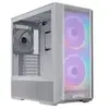 Lian Li LANCOOL 216 Midi Tower Transparent, Blanc