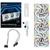 Lian Li Uni Fan SL Wireless LCD 120 - Blanc - Pack de 3 + contrôleur
