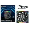 LIANLI Lian Li 12SLLCD1W1B Boitier PC Ventilateur 12 cm Noir 1 pièce(s)