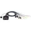 Commutateur KVM - ATEN - CS22DP - 2 x USB - Audio - 1 utilisateur local