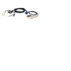 ATEN 2L-7DX3U CABLE KVM DVI/USB/Audio pour PC VGA/USB/Audio