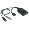 ATEN Adaptateur KVM de support virtuel HDMI USB avec prise en charge des smart card