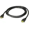 ATEN 2L-7D02H-1 Câble High Speed True 4K HDMI avec Ethernet, Noir, 2 m