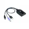 Câble adaptateur KVM de média virtuel USB ATEN KA7188 USB